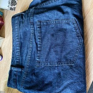 Woman blue jeans. Size 24 petite